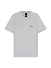 BOSS Grey Regular Fit Momentum Logo Jumper - Image 1 of 1