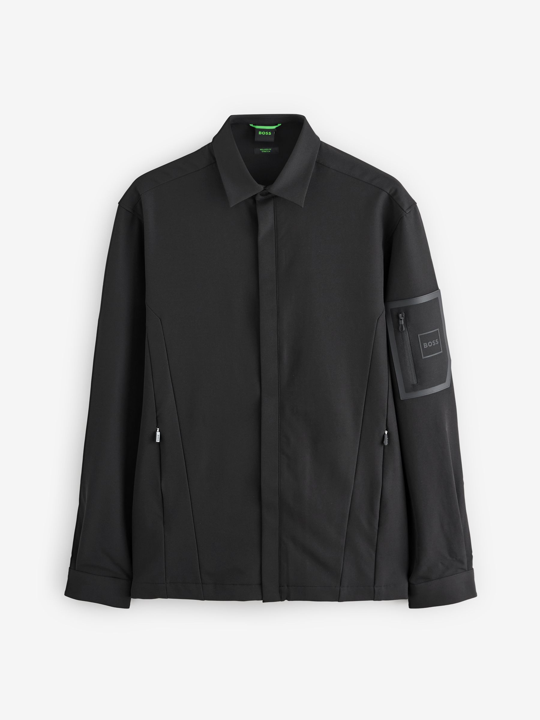 Buy BOSS Black Expedit Arm Patch Overshirt from Next Poland