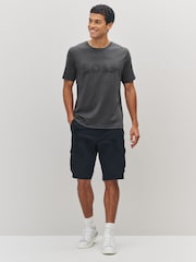 Camiseta de corte estándar con logo de BOSS - Imagen 2 de 5