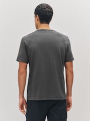 Camiseta de corte estándar con logo de BOSS - Imagen 3 de 5