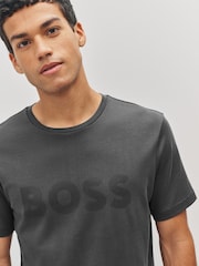 Camiseta de corte estándar con logo de BOSS - Imagen 4 de 5