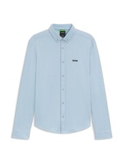BOSS Blue Regular Fit Motion Long Sleeve Shirt - Image 1 of 1