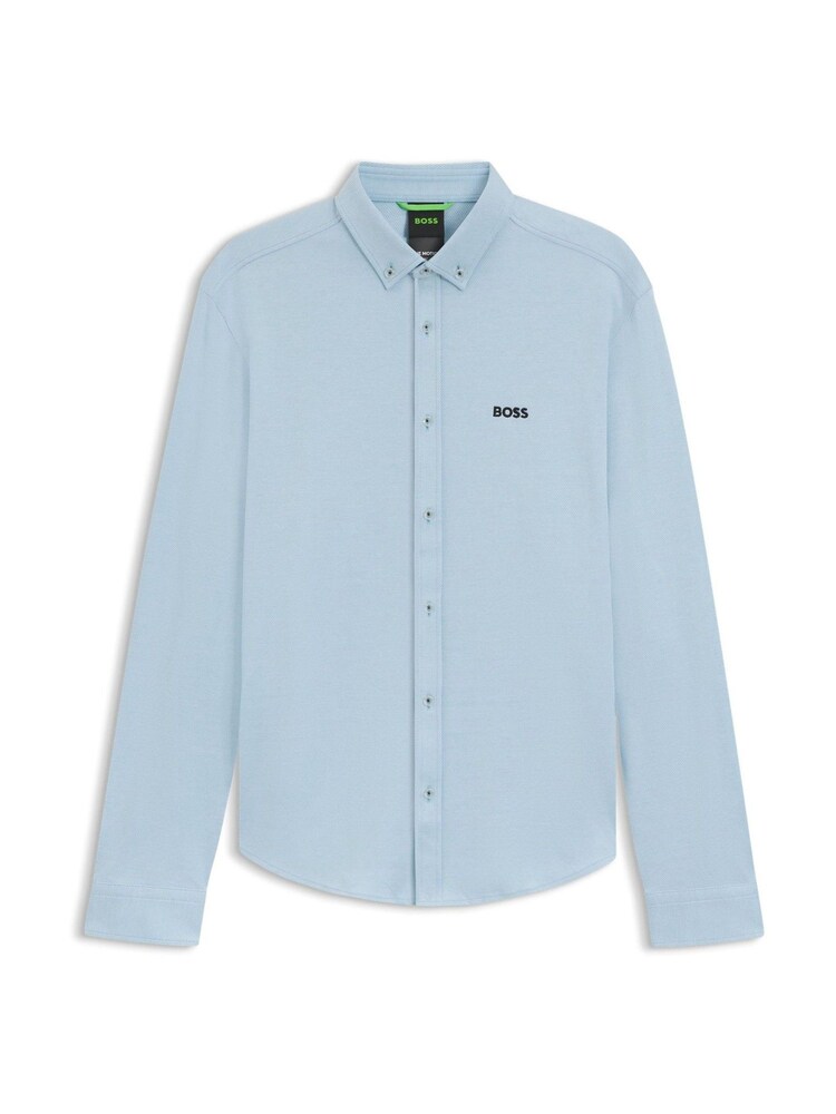 BOSS Blue Regular Fit Motion Long Sleeve Shirt - Image 1 of 1