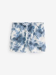 BOSS Blue Piranha Printed Swim Shorts - Image 1 of 1