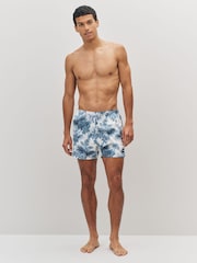 Azul claro - BOSS Piranha Printed Swim Shorts - Imagen 2 de 6