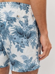 Azul claro - BOSS Piranha Printed Swim Shorts - Imagen 5 de 6