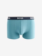 Preto Cinza - Pacote de cuecas boxer BOSS Power Logo 3 - Imagem 3 de 4