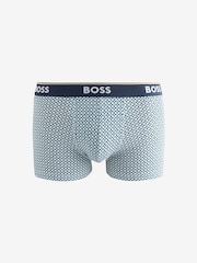 Preto Cinza - Pacote de cuecas boxer BOSS Power Logo 3 - Imagem 4 de 4