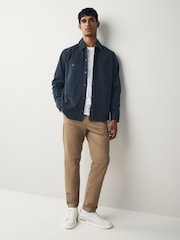 Azul - BOSS Locky Overshirt - Imagen 3 de 5