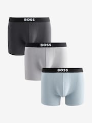 Preto escuro - BOSS One Logo Boxers 3 Pack - Imagem 1 de 4