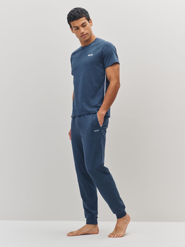 Calça de moletom com logotipo da BOSS - Imagem 2 de 4