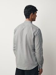 BOSS Grey Regular Fit Race Shirt - Image 2 of 5