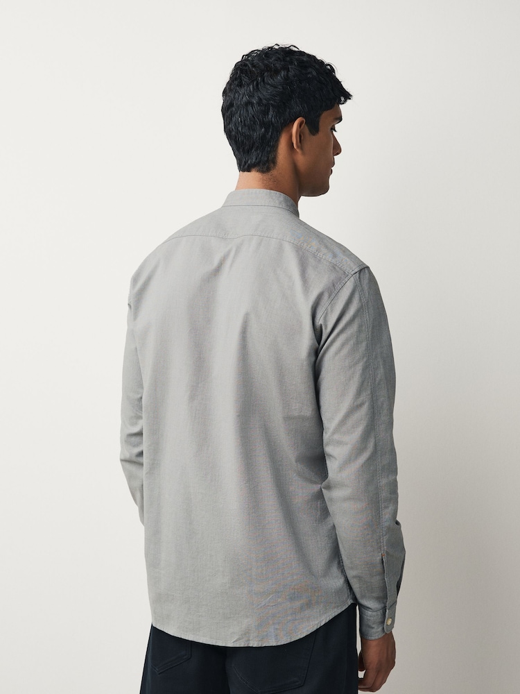 BOSS Grey Regular Fit Race Shirt - Image 2 of 5