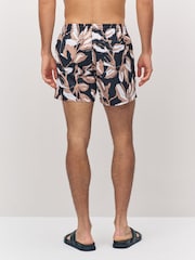 Schwarz Chrom - BOSS Piranha Printed Swim Shorts - Bild 2 von 6
