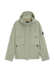 BOSS Green Omusk Pocket Detail Hooded Jacket - Image 1 of 1