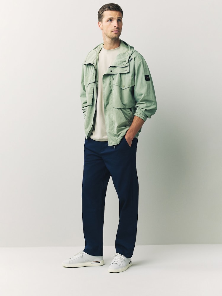 BOSS Green Omusk Pocket Detail Hooded Jacket - Image 2 of 6
