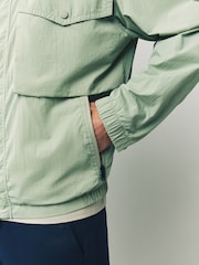 BOSS Green Omusk Pocket Detail Hooded Jacket - Image 5 of 6