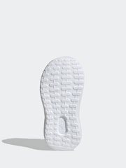 أبيض/أخضر - adidas Tensaur Run 3.0 Elastic Lace Hook and Loop Infant Trainers - صورة 5 من 7