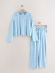 Blue Star Soft Long Sleeve Pyjamas - Image 1 of 2
