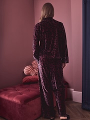Purple Animal Cosy Button Through Pyjamas - Image 2 of 8
