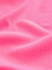 Gap Pink Cotton Ribbed Sleeveless Vest Top (4-13yrs) - Image 4 of 4