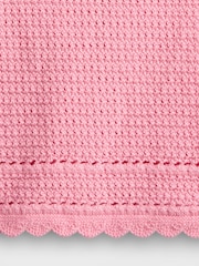 Розовый - Gap Scalloped Sleeveless Crochet Top (6mths-5yrs) - Изображение 4 из 4