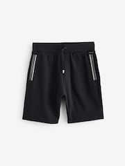 BOSS Black Tracksuit Contrast Detail Shorts - Image 5 of 5
