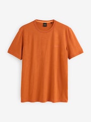 BOSS Orange Regular Fit Logo T-Shirt - Image 6 of 6