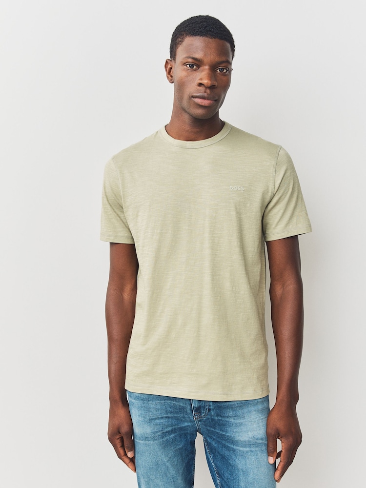 BOSS Green Regular Fit Logo T-Shirt - Image 1 of 4 BOSS Green Regular Fit Logo T-Shirt - Image 1 of 4