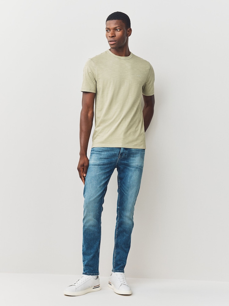 BOSS Green Regular Fit Logo T-Shirt - Image 2 of 4 BOSS Green Regular Fit Logo T-Shirt - Image 2 of 4