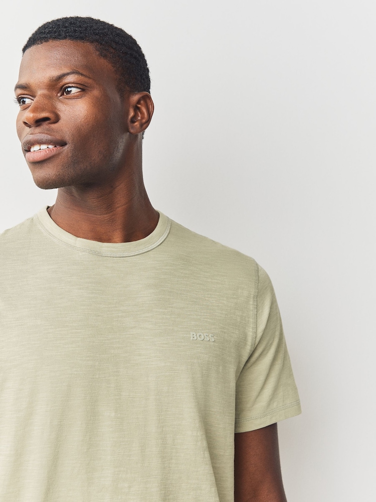 BOSS Green Regular Fit Logo T-Shirt - Image 4 of 4 BOSS Green Regular Fit Logo T-Shirt - Image 4 of 4