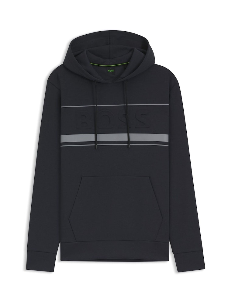 BOSS Blue Soody Zone Sweat Top - Image 1 of 1
