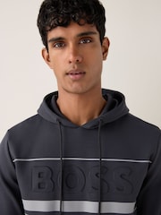 أزرق - BOSS Soody Zone Sweatshirt - صورة 4 من 6
