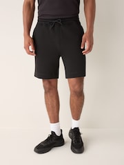 Preto - Shorts BOSS Sewalk com logotipo - Imagem 1 de 7