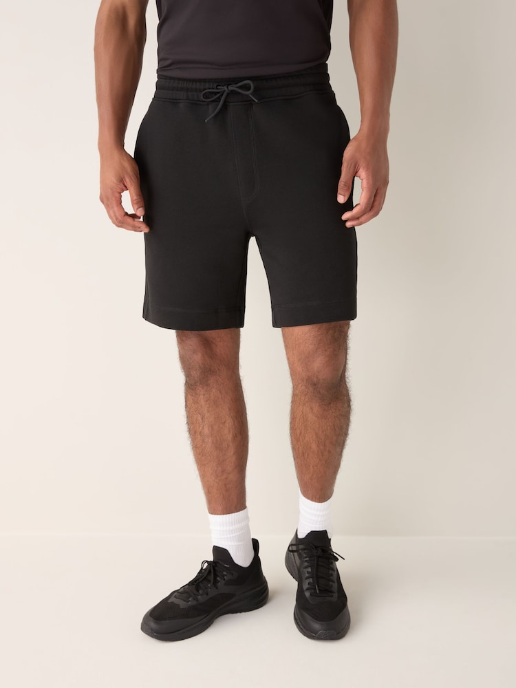 Preto - Shorts BOSS Sewalk com logotipo - Imagem 1 de 7