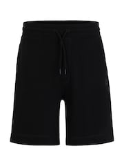 Preto - Shorts BOSS Sewalk com logotipo - Imagem 6 de 7