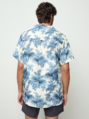 BOSS Blue Relaxed Fit Printed Shirt - Image 3 of 6