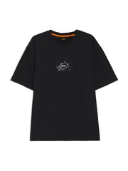 BOSS Black Regular Fit Graphic Print T-Shirt - Image 1 of 1