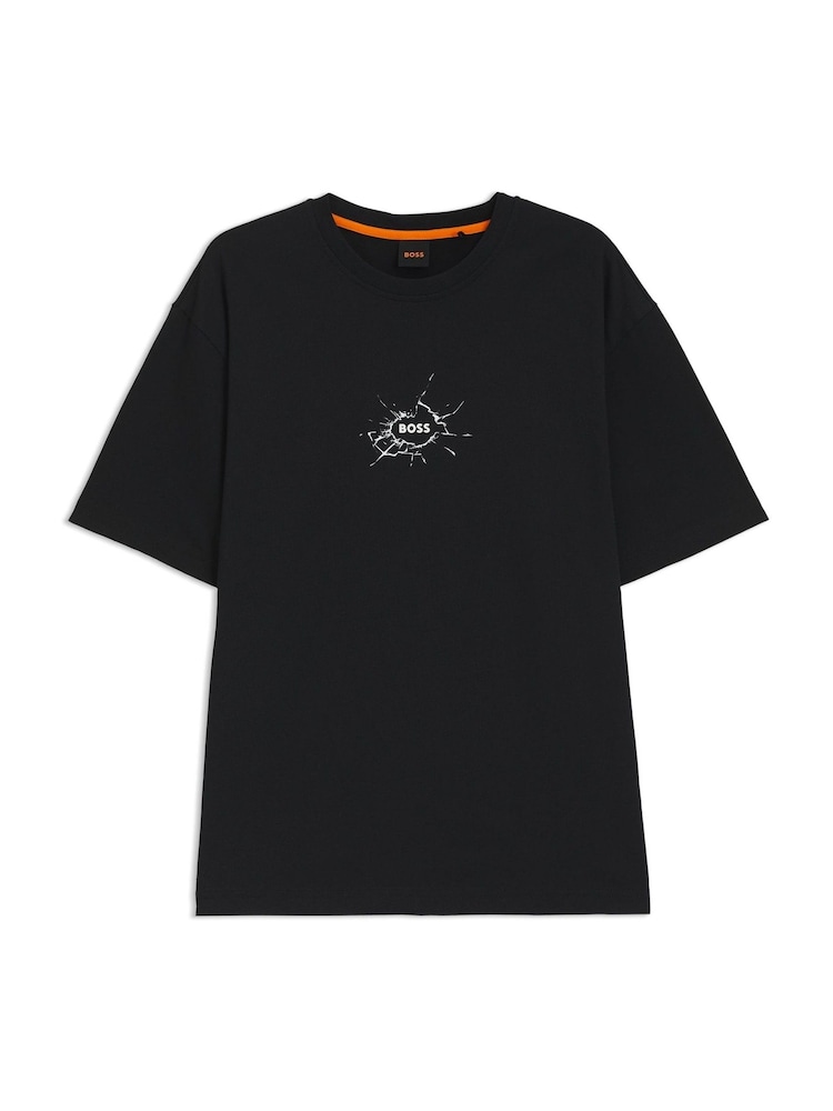BOSS Black Regular Fit Graphic Print T-Shirt - Image 1 of 1