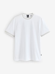 BOSS Regular Fit Tessler Tipped T-Shirt - Image 1 of 1