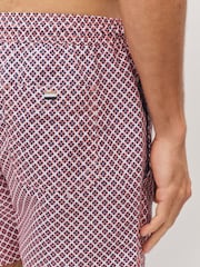 BOSS Pink Vibe Patch Logo Swim Shorts - Image 5 of 6