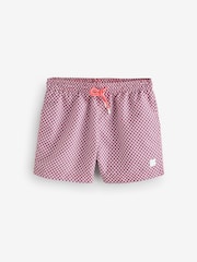 BOSS Pink Vibe Patch Logo Swim Shorts - Image 6 of 6