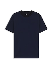 BOSS Blue Regular Fit Thompson T-Shirt - Image 1 of 1