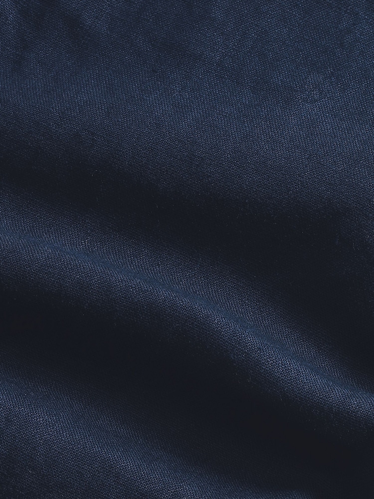 NN.07 Blue Crown Linen Tailored Shorts - Image 10 of 10