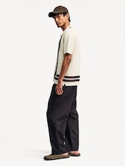NN.07 Natural Ares Textured Stitch Short Sleeve Knit Shirt - Image 3 of 7