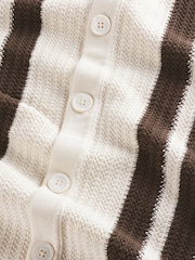 NN.07 Natural Ares Textured Stitch Short Sleeve Knit Shirt - Image 7 of 7