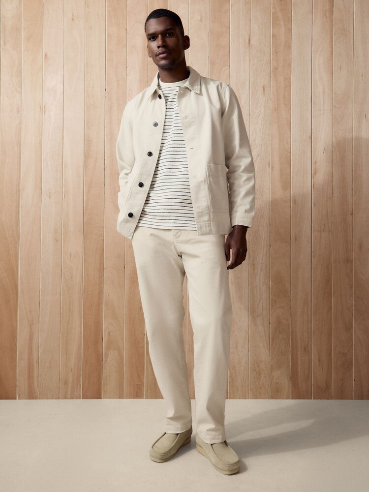 NN.07 Natural Ollie Workwear Chore Jacket - Image 6 of 6