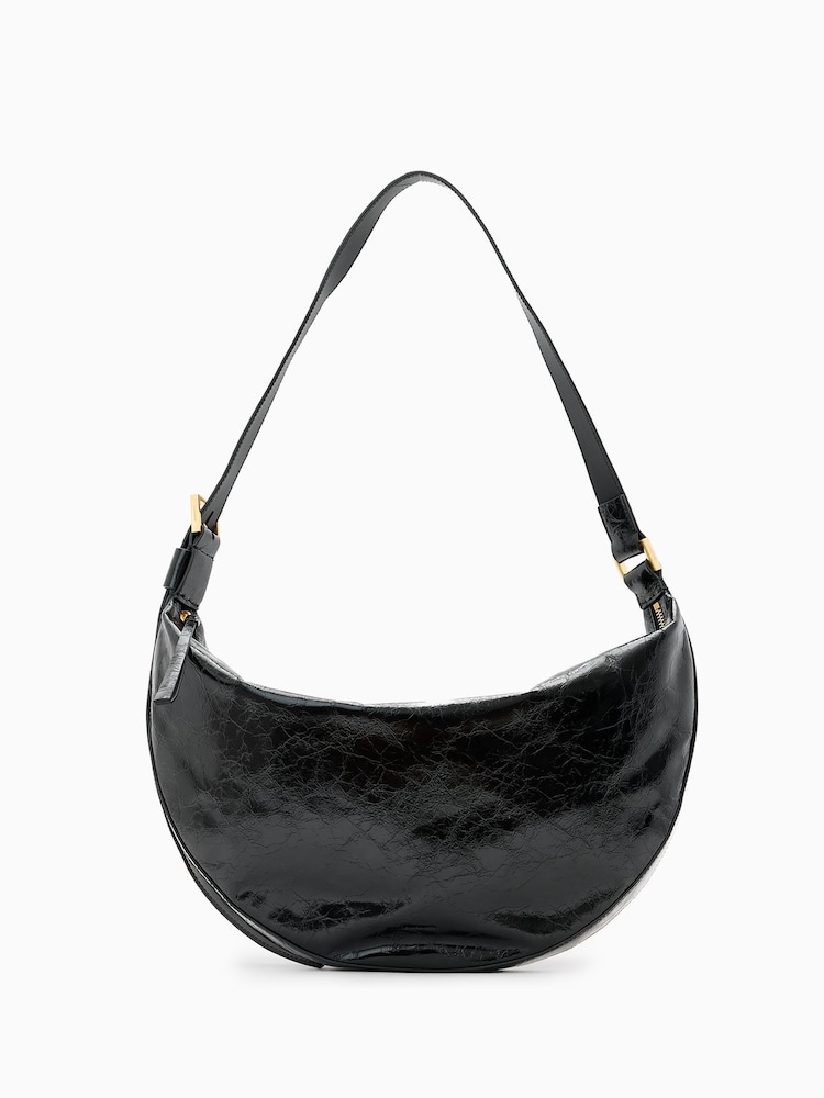 Bolsa de Ombro Meia Lua AllSaints - Imagem 1 de 7