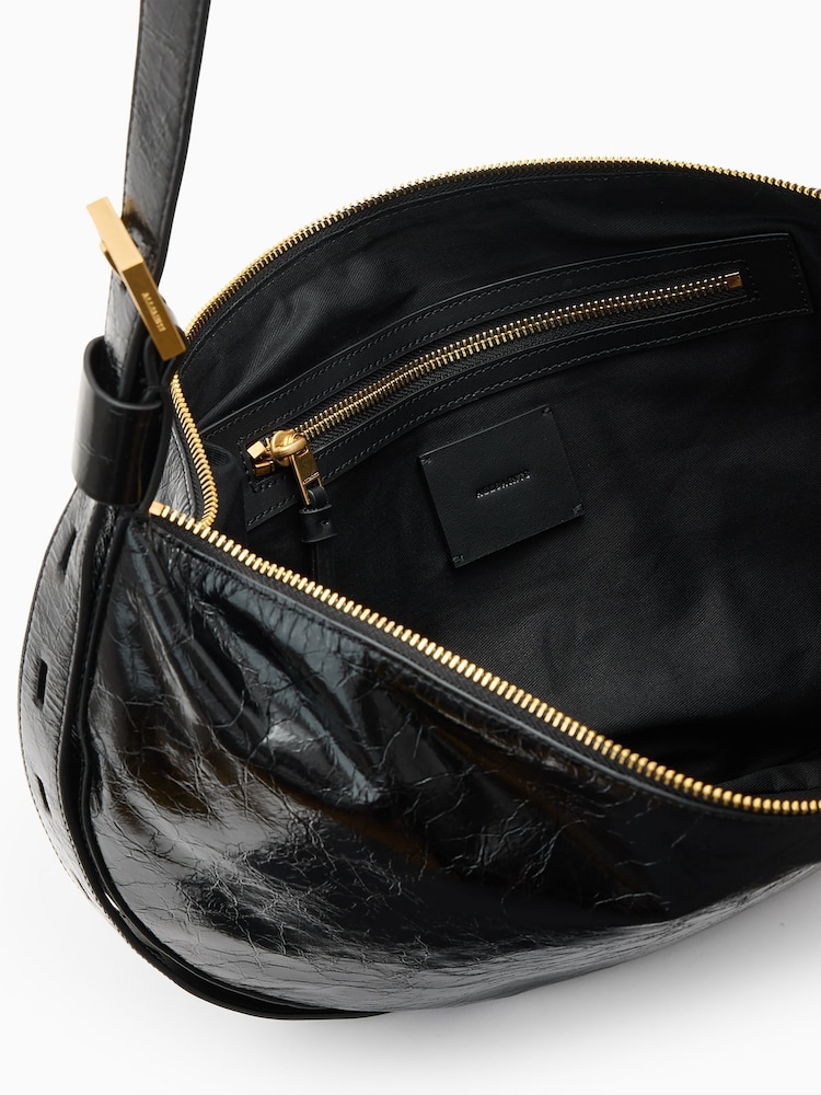 Bolsa de Ombro Meia Lua AllSaints - Imagem 2 de 7