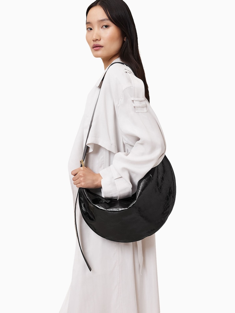 Bolsa de Ombro Meia Lua AllSaints - Imagem 7 de 7